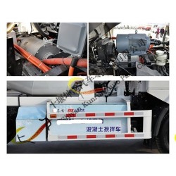 4m3 pure electric cement mixer EQ1166EV