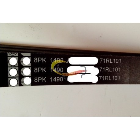 皮带   8PK 1490