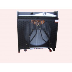 玉柴YC6T600D发电机组散热器