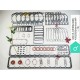 cummins K19 upper engine gasket kit 3803598 3800728