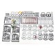 cummins K38 upper engine gasket kit 3800730